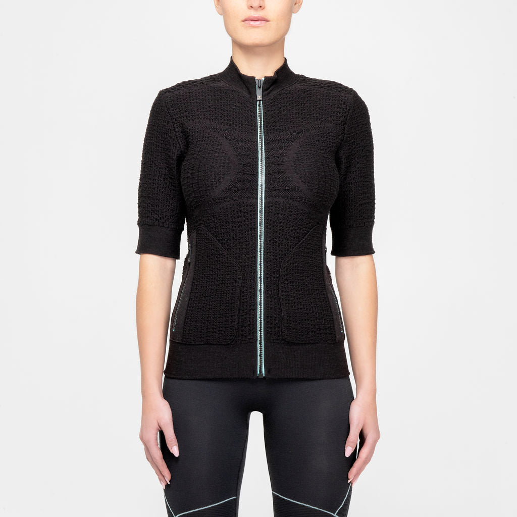 Nature Sense Transmission Layer Short Sleeve Fullzip
