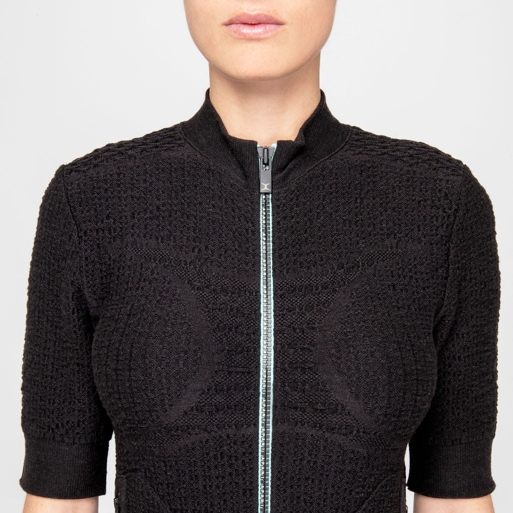 Nature Sense Transmission Layer Short Sleeve Fullzip