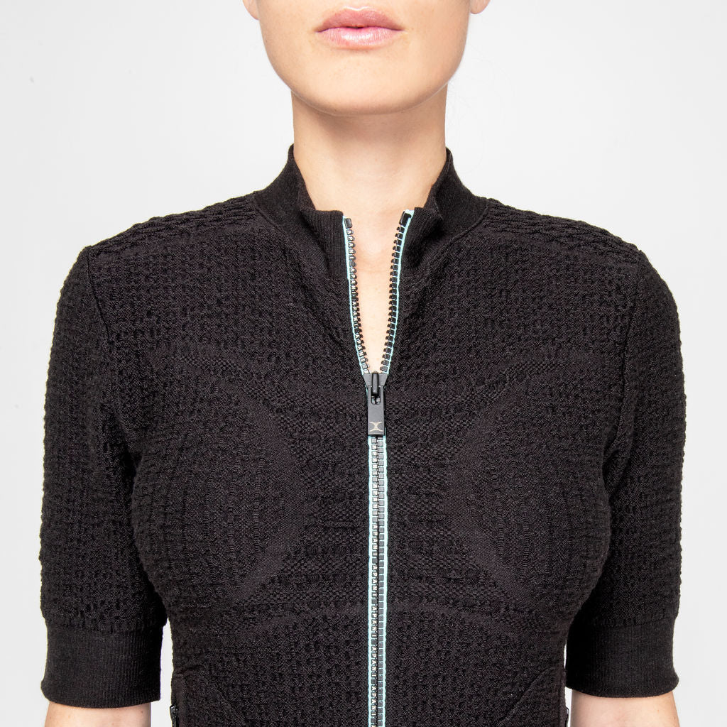 Nature Sense Transmission Layer Short Sleeve Fullzip