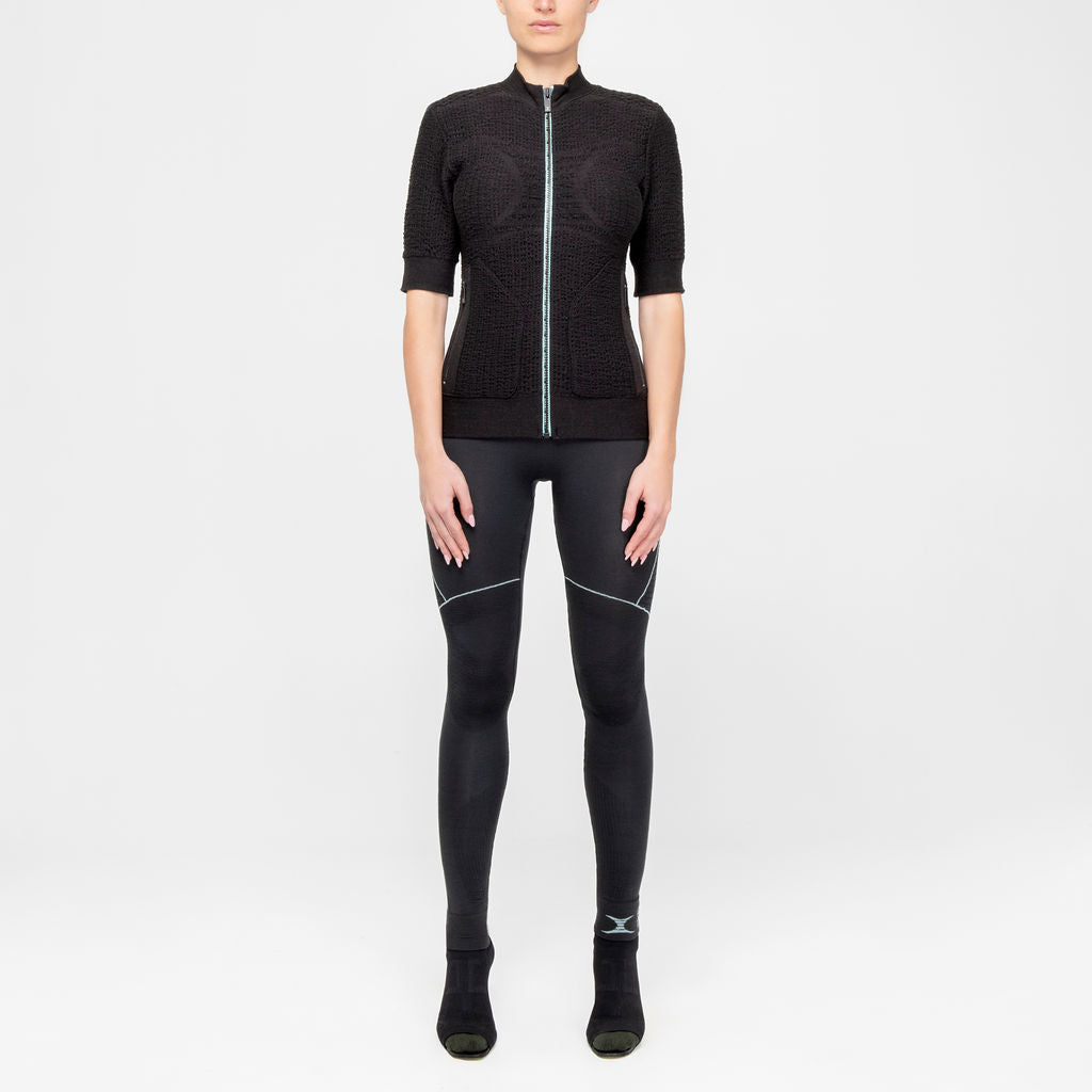 Nature Sense Transmission Layer Short Sleeve Fullzip