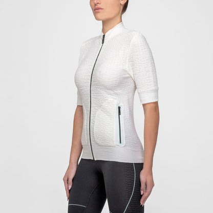 Nature Sense Transmission Layer Short Sleeve Fullzip