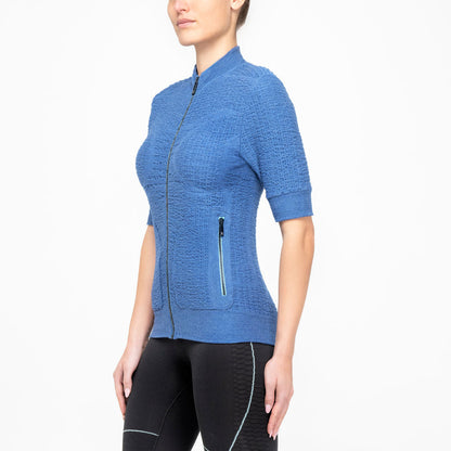 Nature Sense Transmission Layer Short Sleeve Fullzip