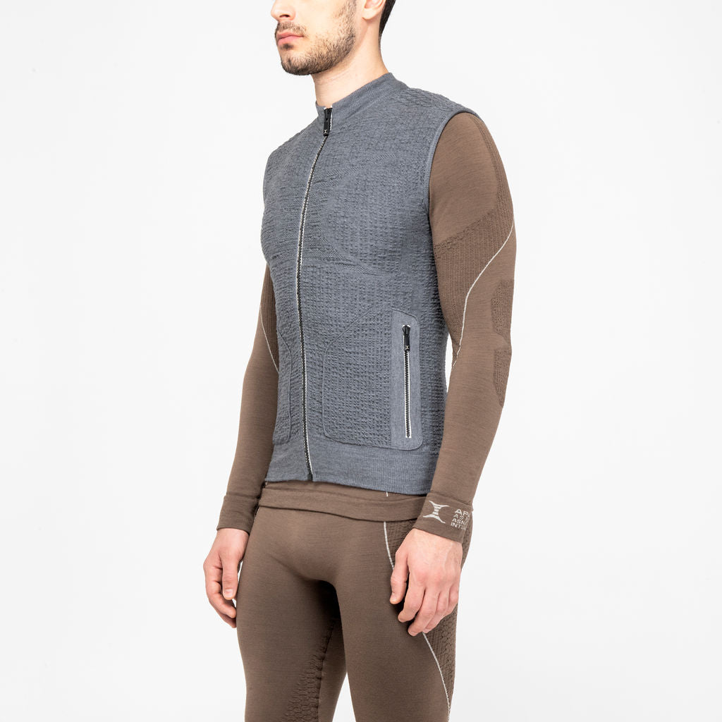 Nature Sense Transmission Layer Vest Fullzip